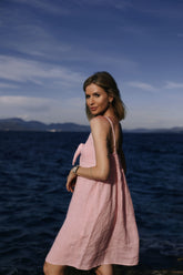 Sweet Memory linen dress